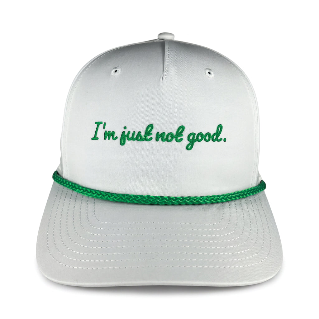 I'm just not good.