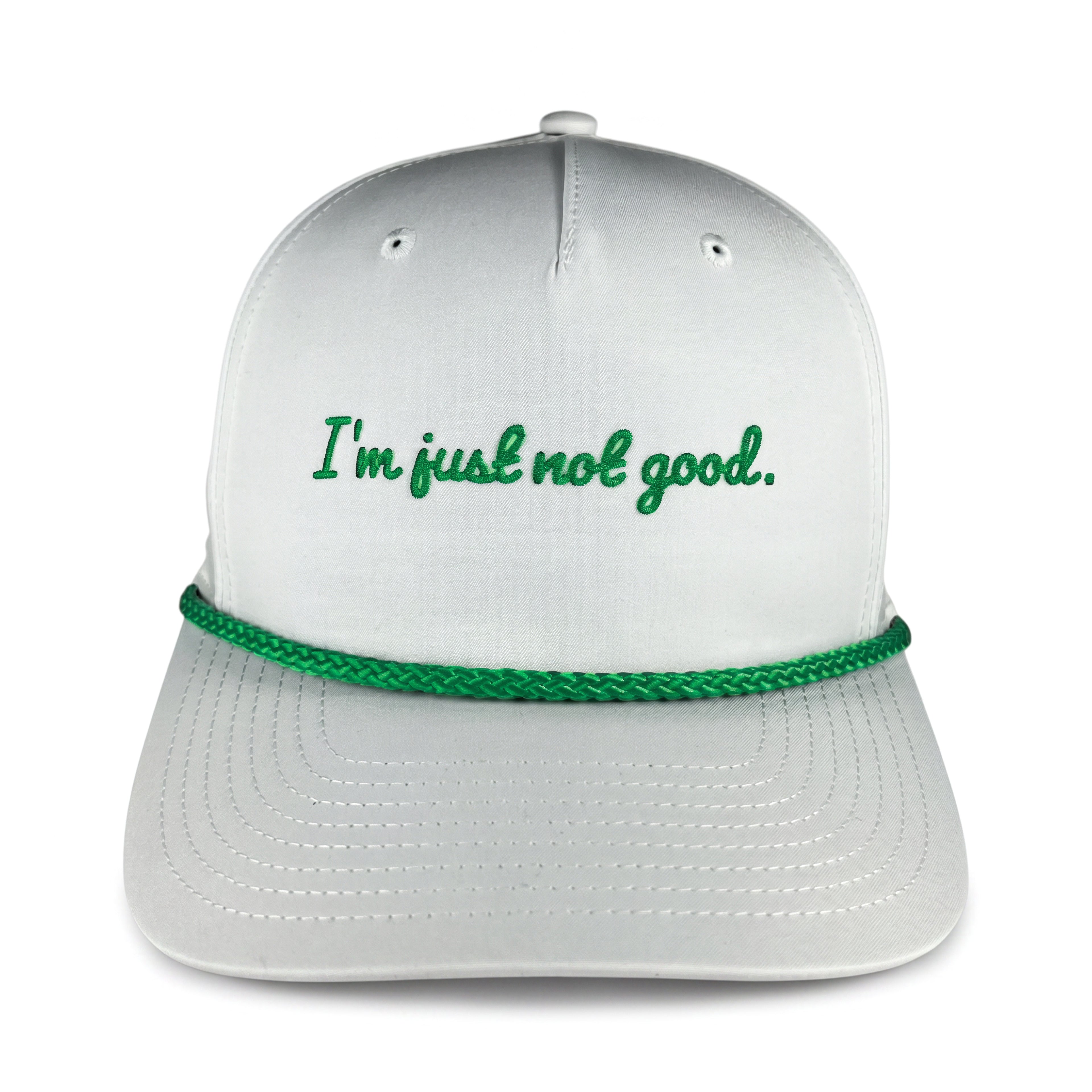 I'm just not good.