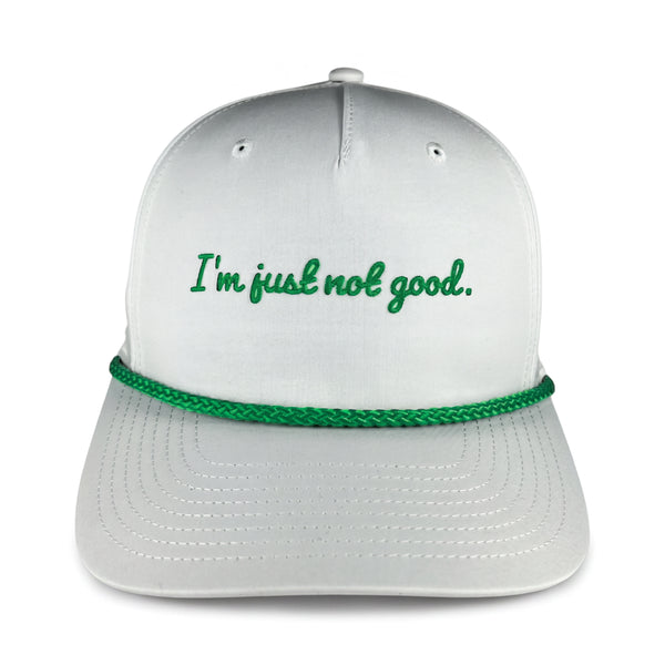 I'm just not good.